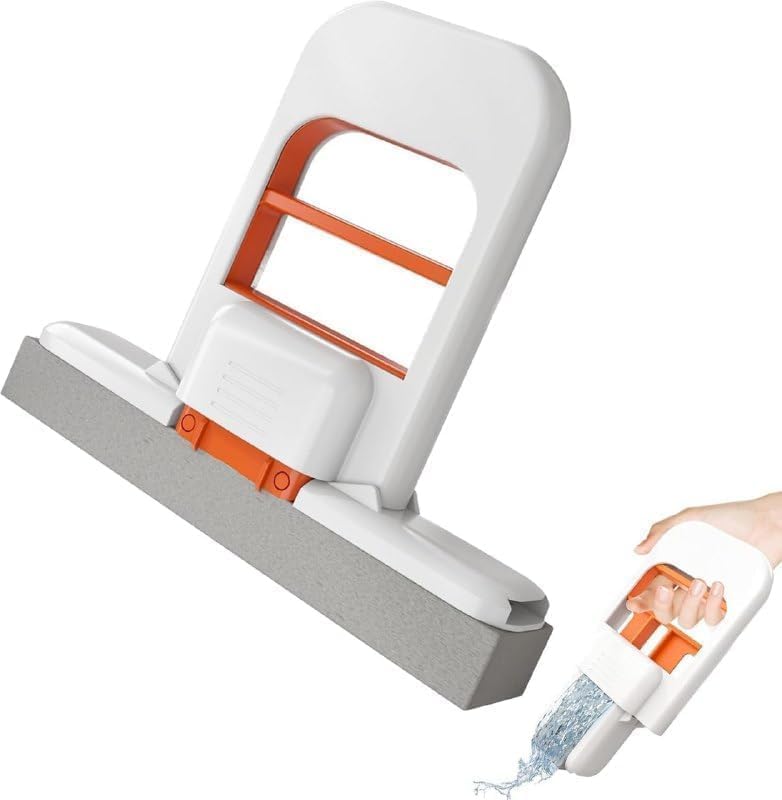 Compact Multi-Surface Precision Sponge Mop