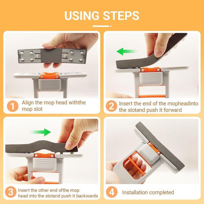 Compact Multi-Surface Precision Sponge Mop