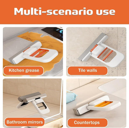 Compact Multi-Surface Precision Sponge Mop